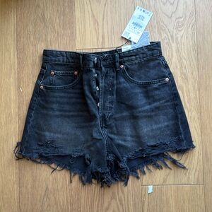 New with tags Zara high rise shorts.